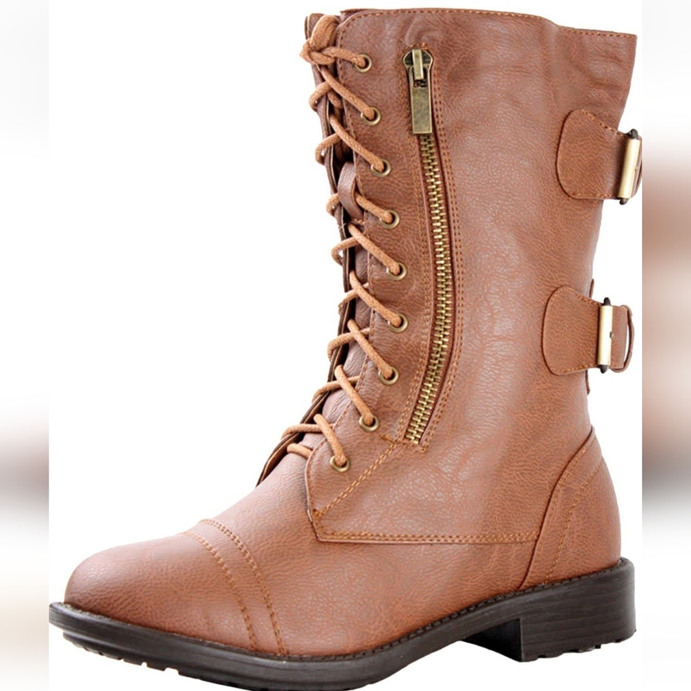 Lace up boots